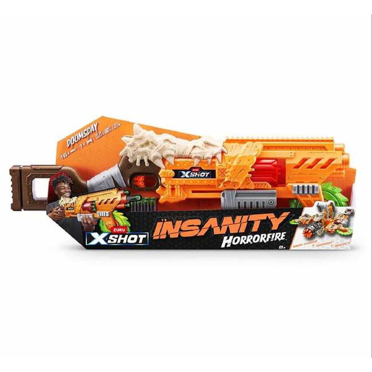 Dart Gun X-Shot Insanity Horrorfire Doomsday